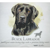 Lady Remington T-shirt Style 116 Black Lab