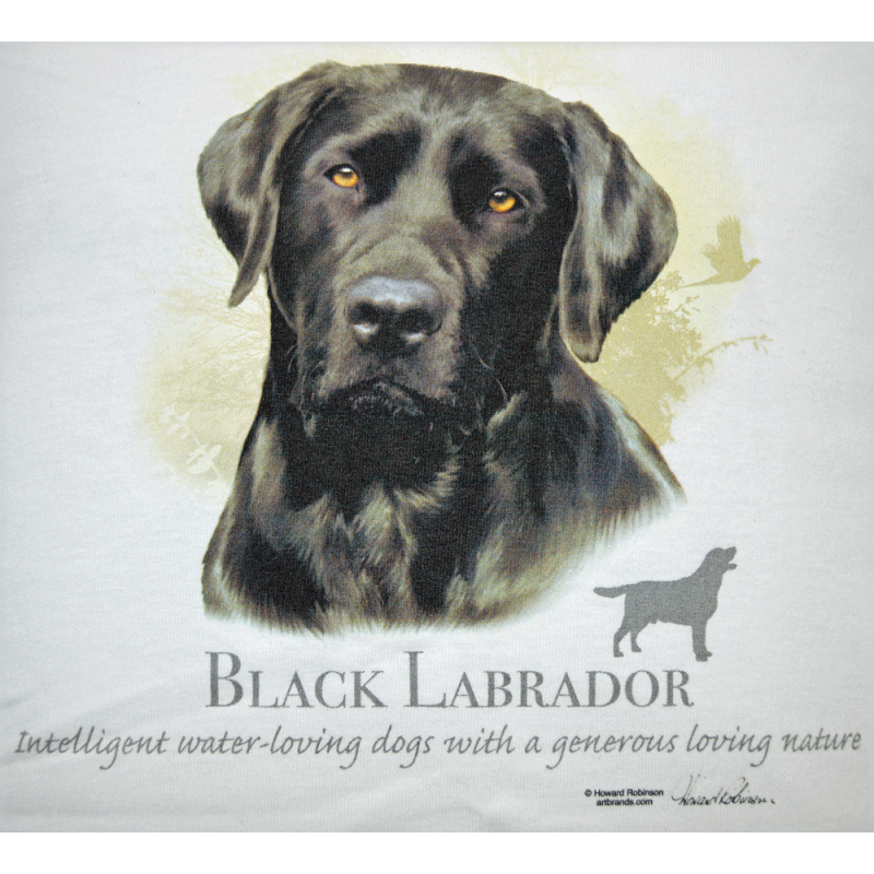 Lady Remington T-shirt Black Lab Style 116